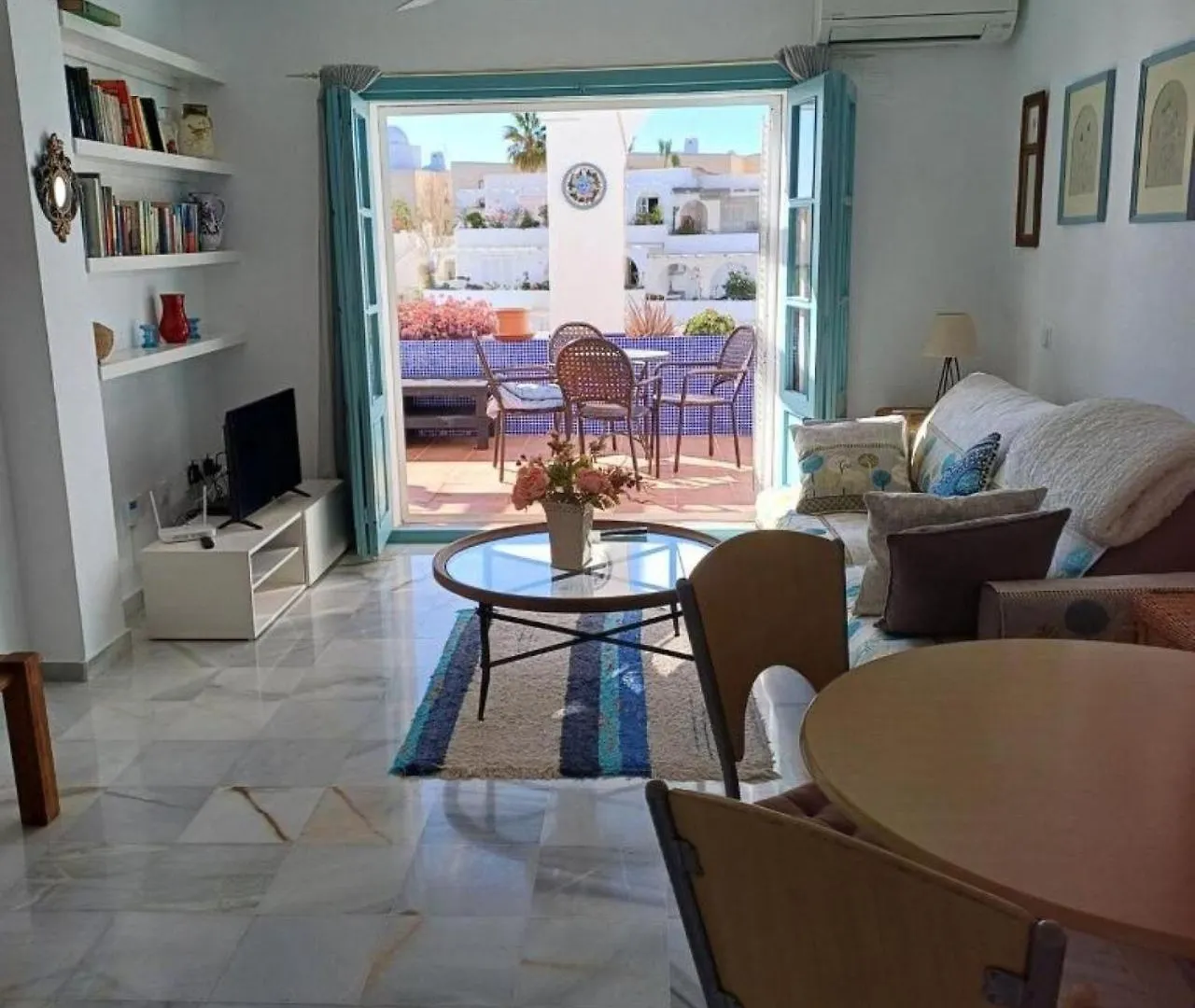 Sunny Apartment In Mojacar With Sea Views