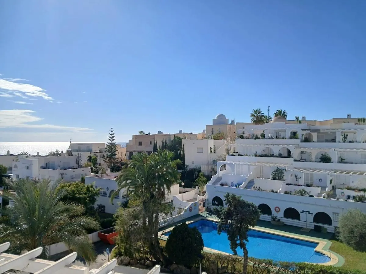 Sunny Apartment In Mojacar With Sea Views