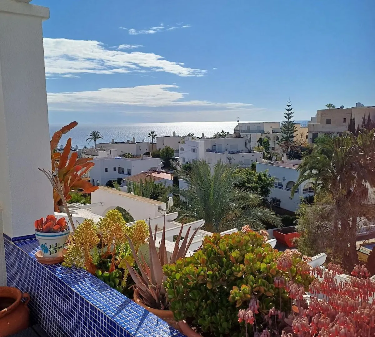 Sunny Apartment In Mojacar With Sea Views
