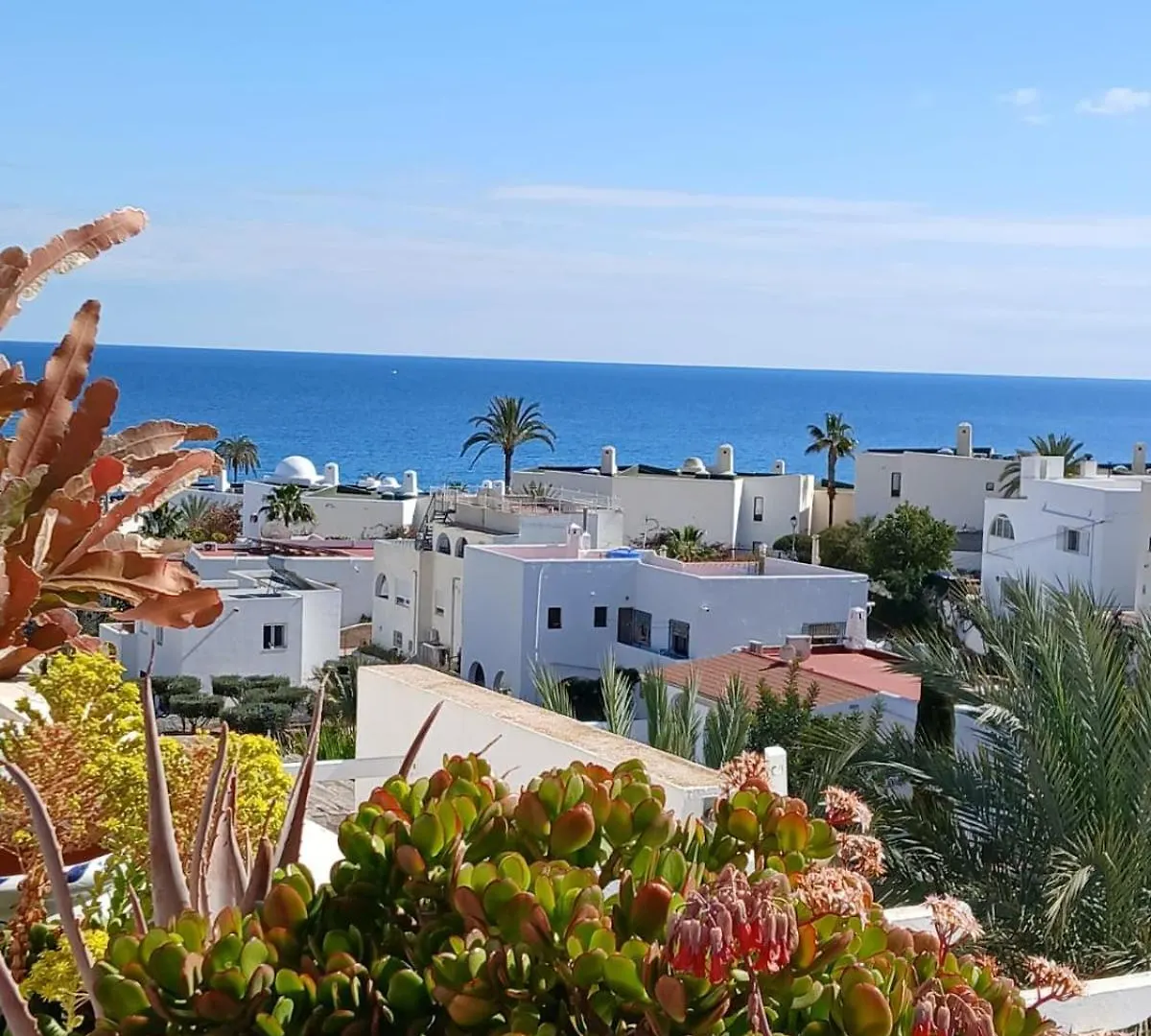 Sunny Apartment In Mojacar With Sea Views